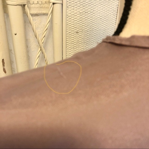 1970s Lilac Ruffle Blouse: Vintage Silky Career Top, size Medium - Picture 16 of 16